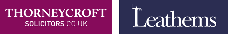 Thorneycroft Solicitors and Leathems Solicitors logos