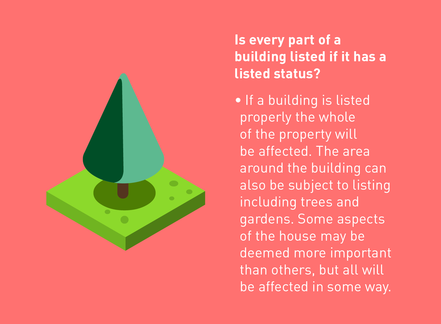 listed status of listed building