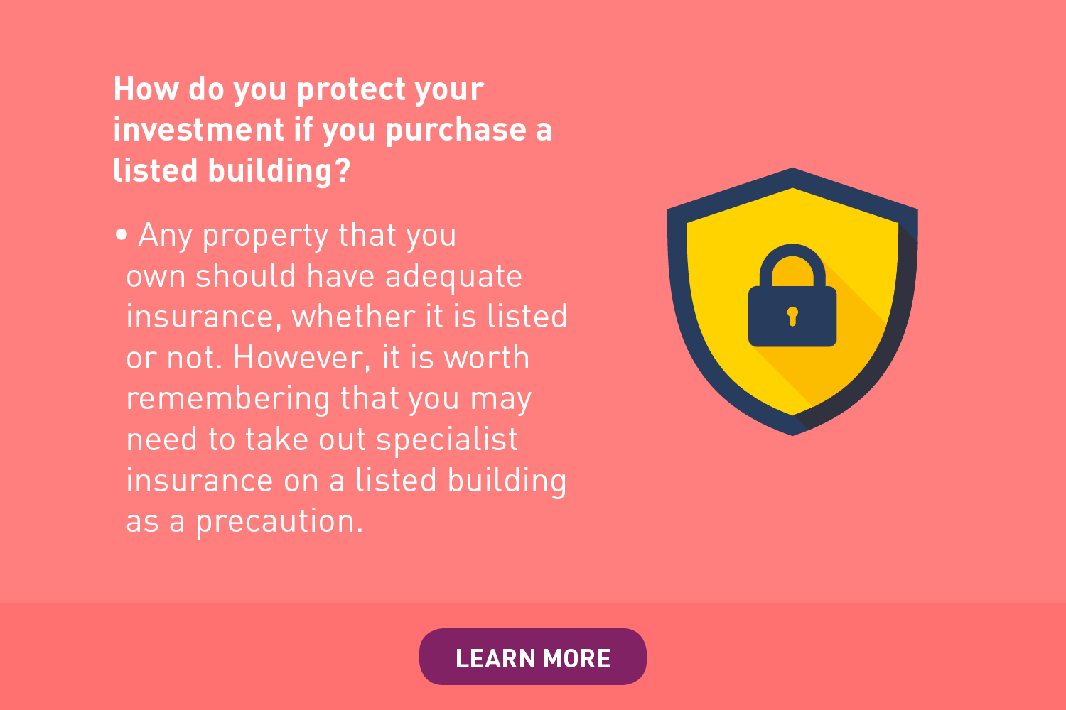 protect investment listed building