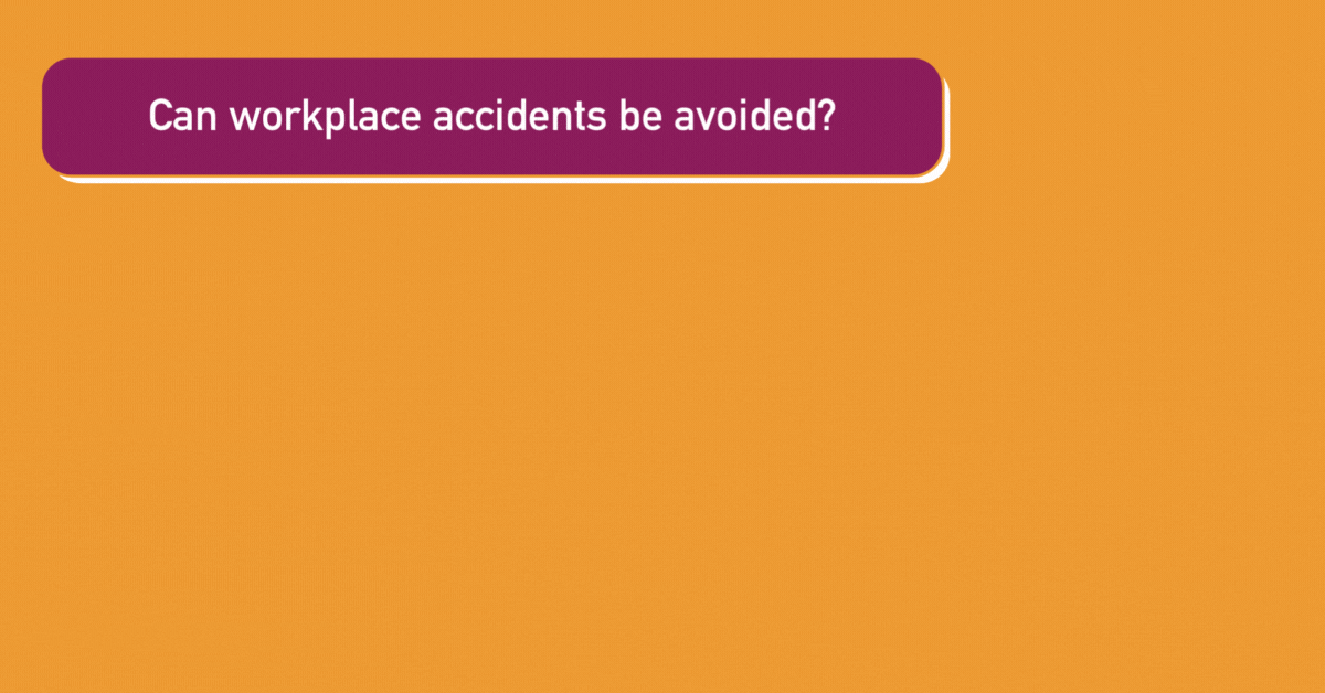 can work accidents can be avoided?